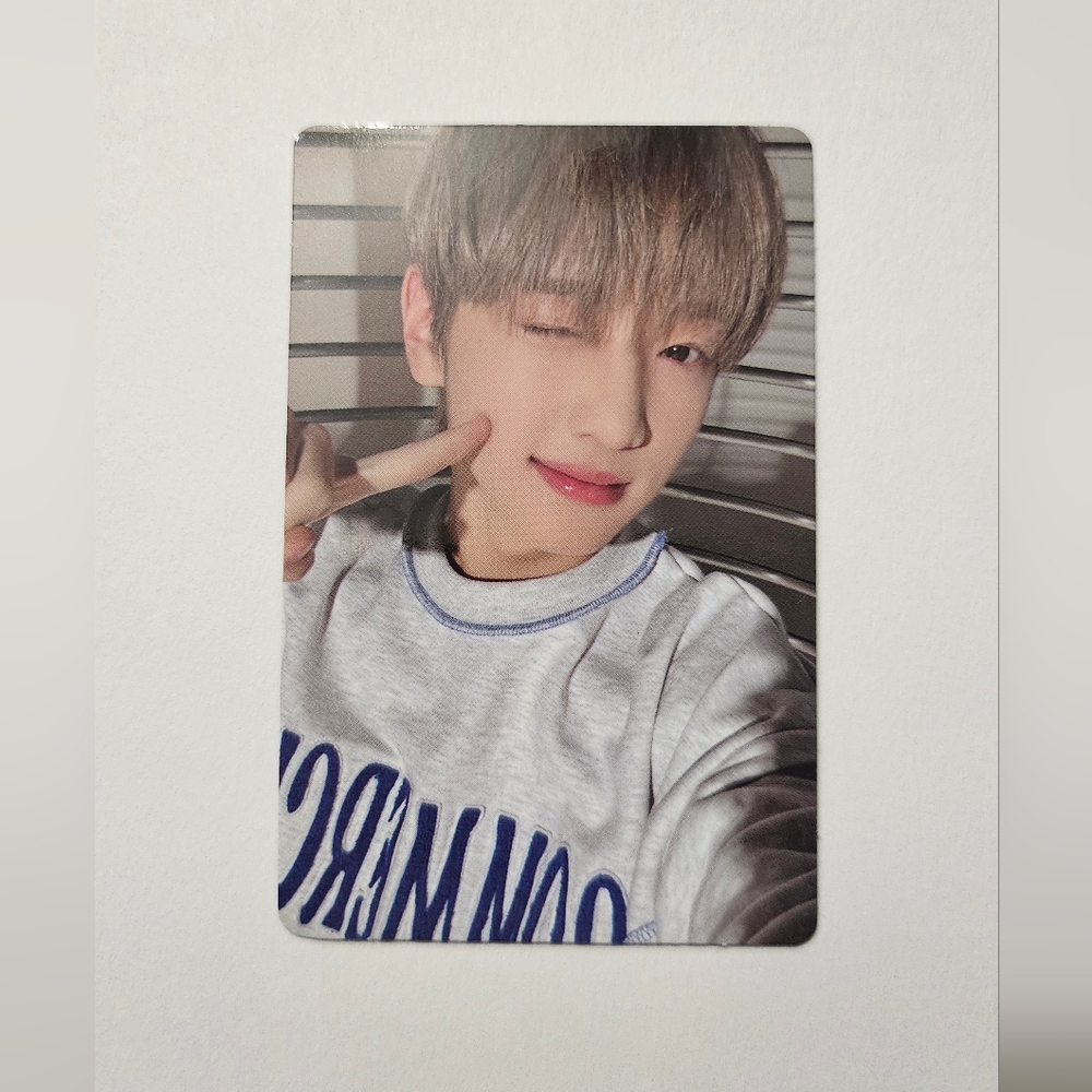 Yujun from Xikers photocard,K-pop pc. House of tricky